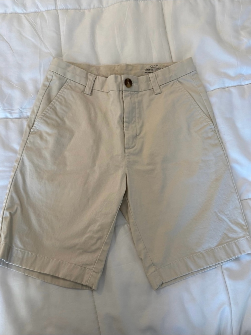 Vineyard Vines Boys Khaki Shorts - Classic Chino Style size 12